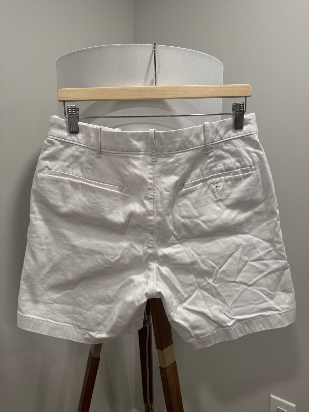 J. Crew White Mens Cotton Shorts